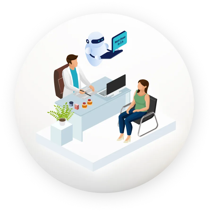 AI音声書き起こしで患者さまとの対話に集中